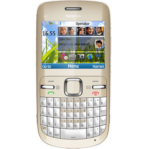 Nokia C3-00, Golden White