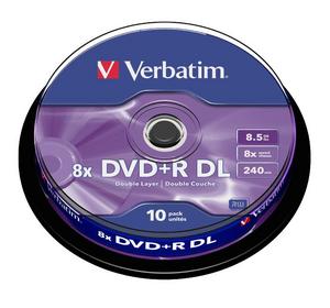 VERBATIM DVD+R 8.5GB DL 8x