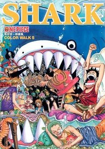 ONE PIECE Eiichiro Oda Illustration COLOR WALK 5 SHARK