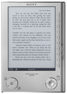 Электронная книга Sony Reader PRS-505 Silver