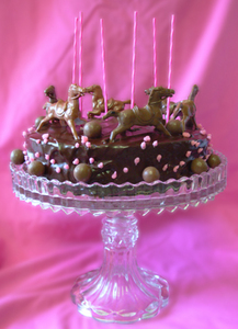 carousel cake