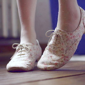 floral shoes