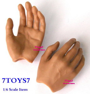 Hot Toys 1/6 TrueType TTM08:Hands#1:Relax Caucasian