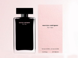 "Narciso Rodriguez for her" (Narciso Rodrigues) black