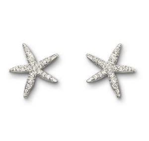 swarovski starfish earrings