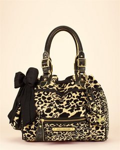 VELOUR LEOPARD DAYDREAMER BAG