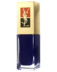 YSL - лак для ногтей Deep blue