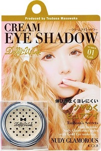 Dolly Wink Makeup Cream Eyeshadow 01 Gold