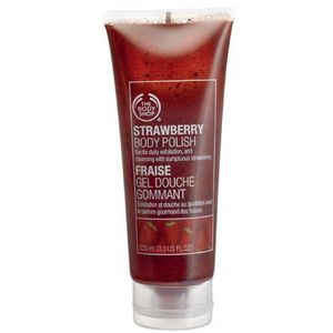 Пилинг для тела Клубника The Body Shop