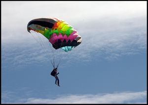 parachute jump