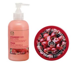 Cherry Body Butter/Strawberry Body Lotion