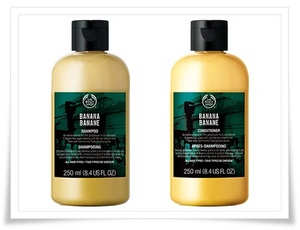 Body Shop Banana Shampoo & Conditioner