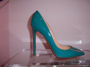 pigalle turquoise pumps