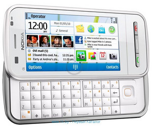 Nokia c6-00 white