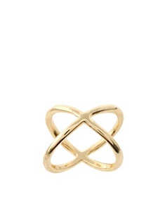 ASOS Metal Kiss Ring