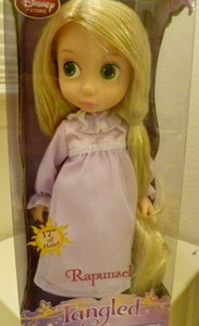 Disney Toddler Tangled Rapunzel Doll -- 16''