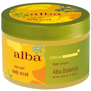 alba botanica sea salt body scrub