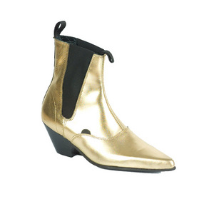 Fred - Cuban Heel Gold Beat Boot