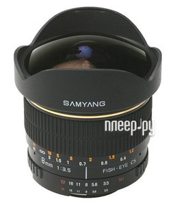 Samyang Canon MF 8 mm F/3.5 Fisheye