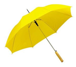 yellow umbrella