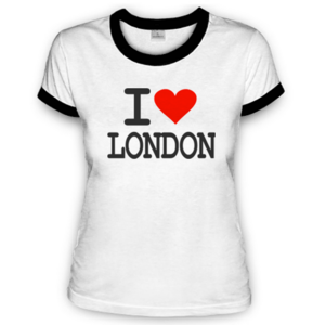 Футболка I love London