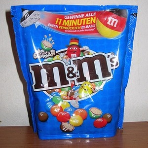 m&m's crispy