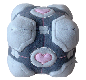 PORTAL WEIGHTED COMPANION CUBE PLUSH