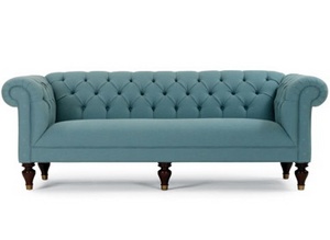 tufted sofa