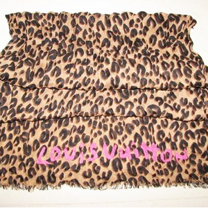 Louis Vuitton Stephen Sprouse Leopard scarf