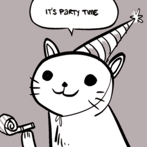 Футболку с Party Cat