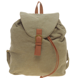 Pieces Vibe Canvas Backpack