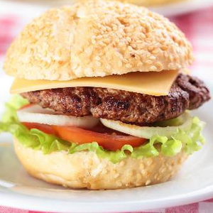 Homemade Cheeseburger