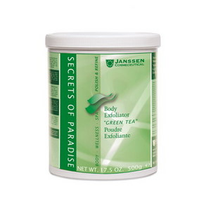 JANSSEN Body Exfoliating Powder «Green Tea»