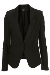 BLACK SLIMLINE TUX JACKET