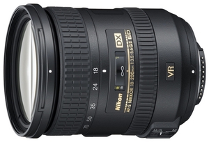 Nikon 18-200mm f/3.5-5.6G ED AF-S VR II DX Zoom-Nikkor