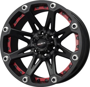 Ballistic Jester black wheels rims 6x139.7 R18