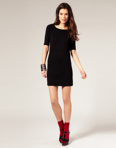 Mango | Mango Knit Shift Dress at ASOS