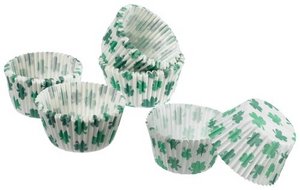 Shamrock Mini Baking Cups