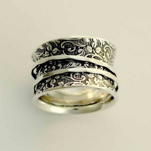 A way of life Sterling silver spinners on a by artisanlook