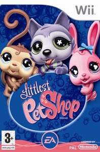 диск с игрой от Littlest Pet Shop