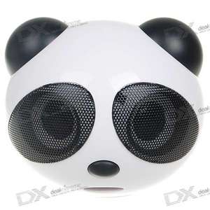 Cute Panda Shaped USB Rechargeable MP3 Music Speaker