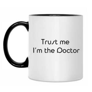 кружка trust me I am the Doctor