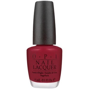 OPI Got the Blues for Red Nail Laquer