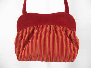 Small yellow-red bag by LULU GUINNESS