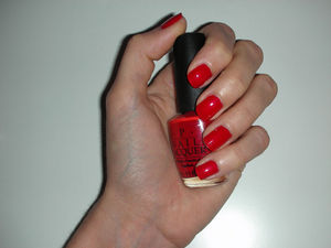 OPI A Oui Bit of Red