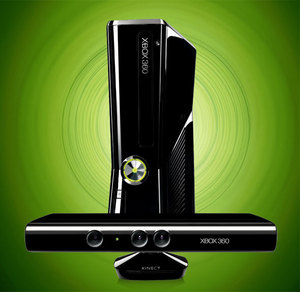 xbox 360 slim 250 gb + kinect sensor