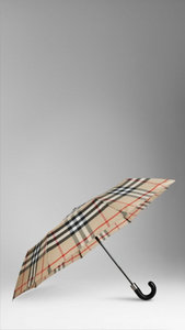 COMPACT GIANT CHECK UMBRELLA