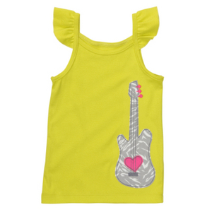 Lime Green Guitar Tank