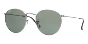 очки Ray Ban metal round в сером цвете