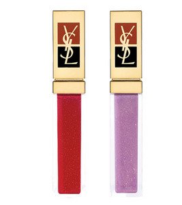 red lip gloss ysl